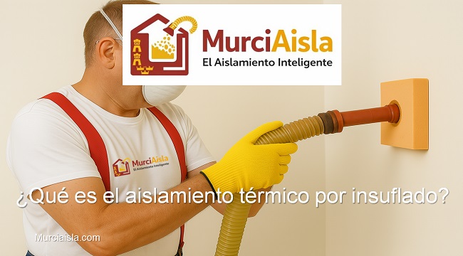 qué es el aislamiento térmico por insuflado